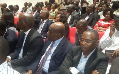 The audience at the book launch of the first two volumes of Voices Beyond the Newsroom