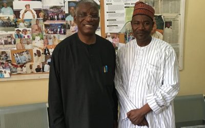With Prof. Umaru Pate of Bayero University, Kano
