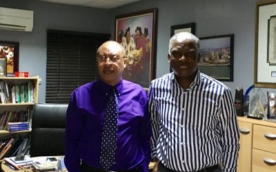 With Professor Pat Utomi